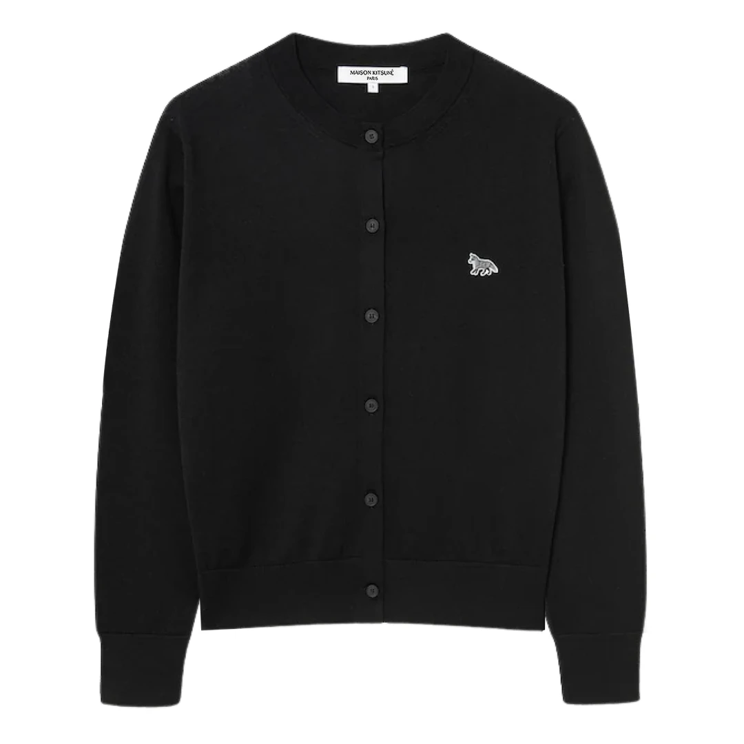 MAISON KITSUNE Baby Fox Patch Cardigan