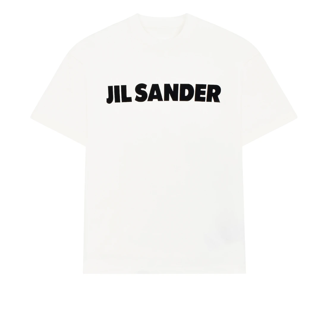 JIL SANDER Logo Print Oversized And Long Fit Tshirt