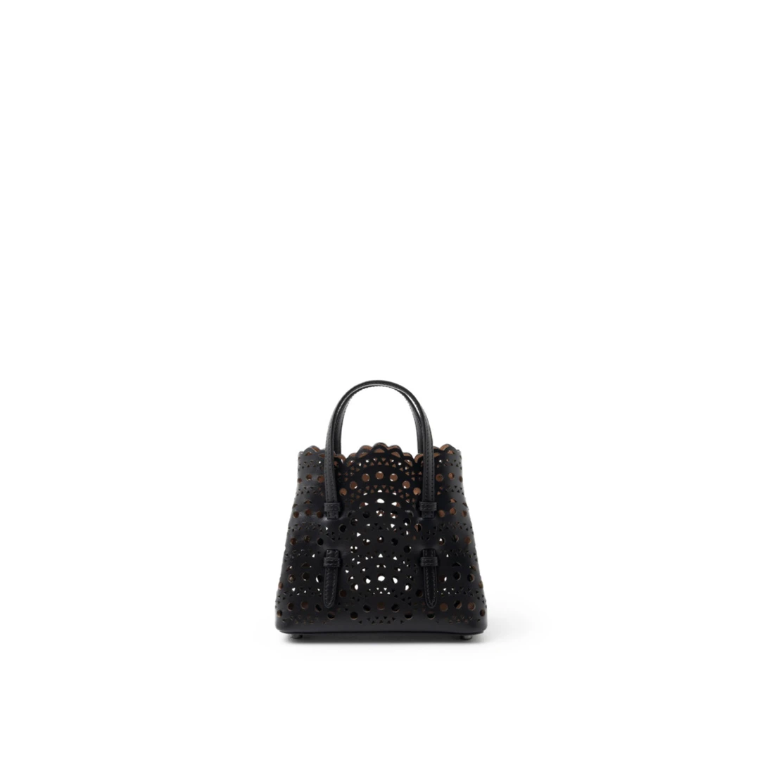 ALAIA Mina 16 Vienne Wave Tote Bag