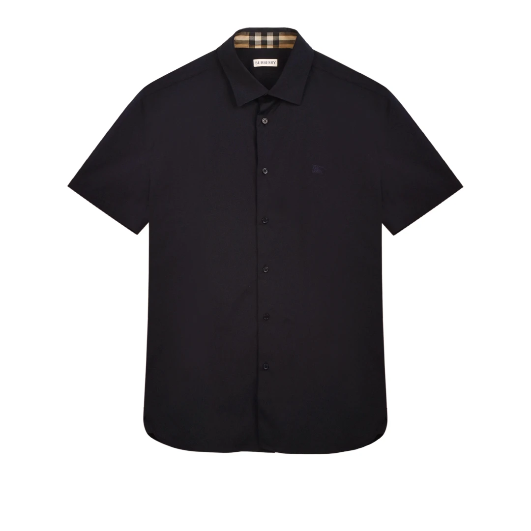 BURBERRY Sherfield Embroidered EKD Short Sleeve Shirt