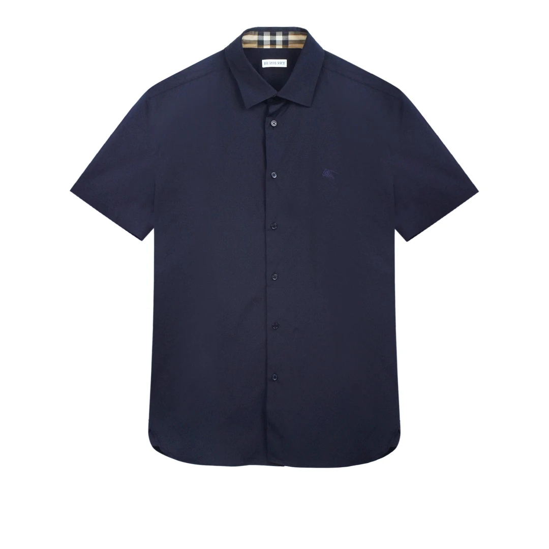 BURBERRY Sherfield Embroidered EKD Short Sleeve Shirt