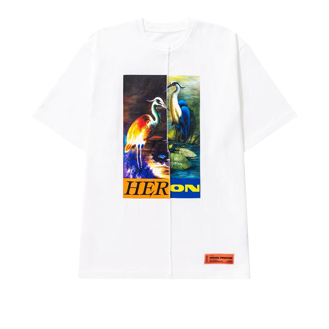 HERON PRESTON Split Heron Tshirt