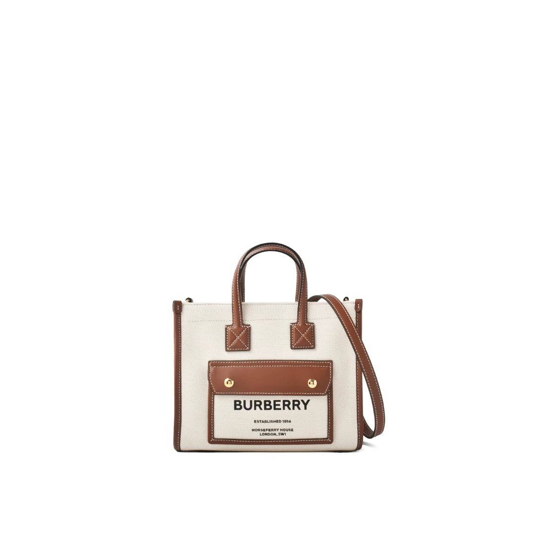 BURBERRY Mini Freya Tote Bag