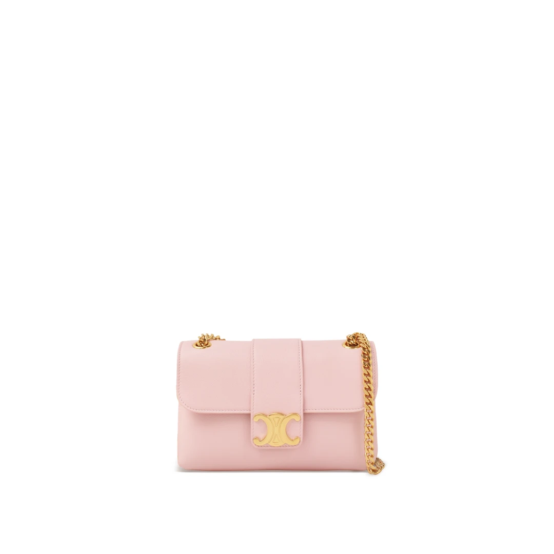 CELINE Teen Celine Victoire Bag Triomphe Calfskin