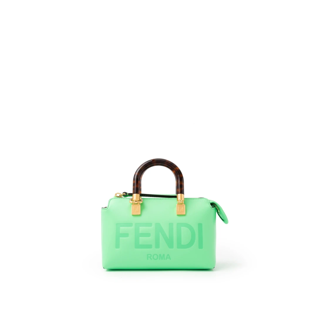 FENDI By The Way Mini Embossed Logo Top Handle