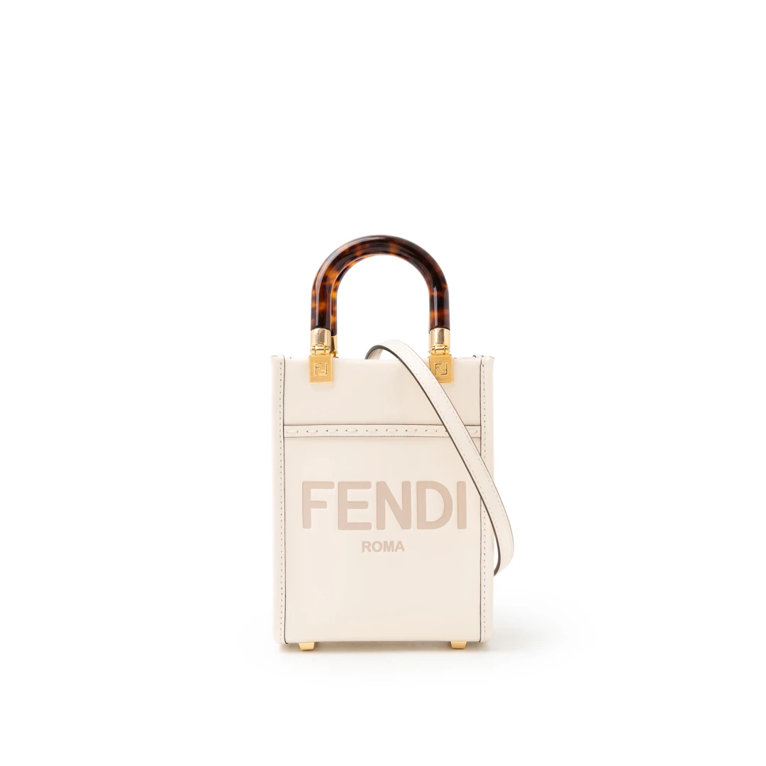 FENDI Mini Sunshine Shopper Bag