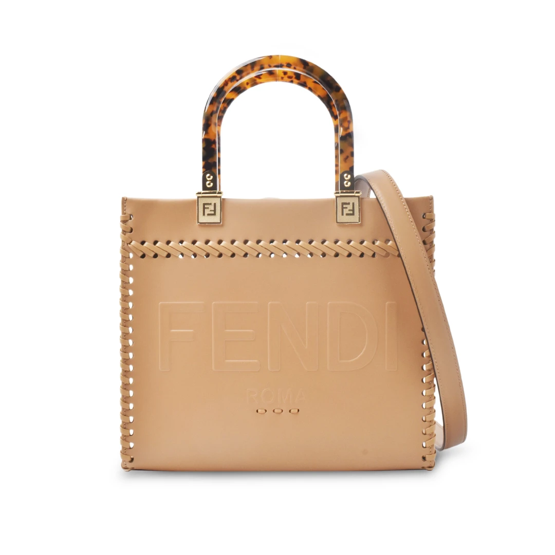 Bonsoir Indonesia | Sunshine Medium Tote Bag With Braided Edges