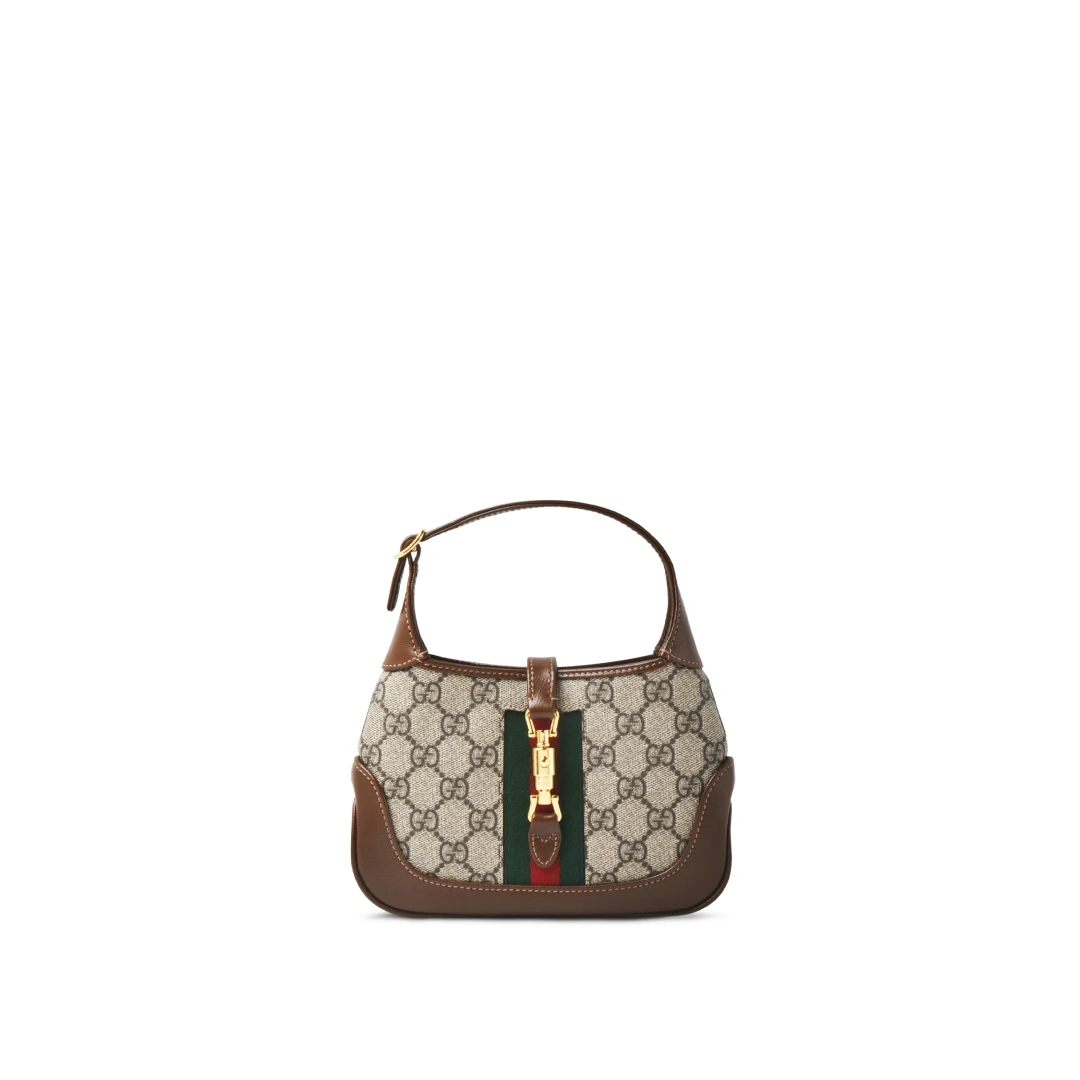 GUCCI Jackie 1961 GG Supreme Mini Shoulder Bag