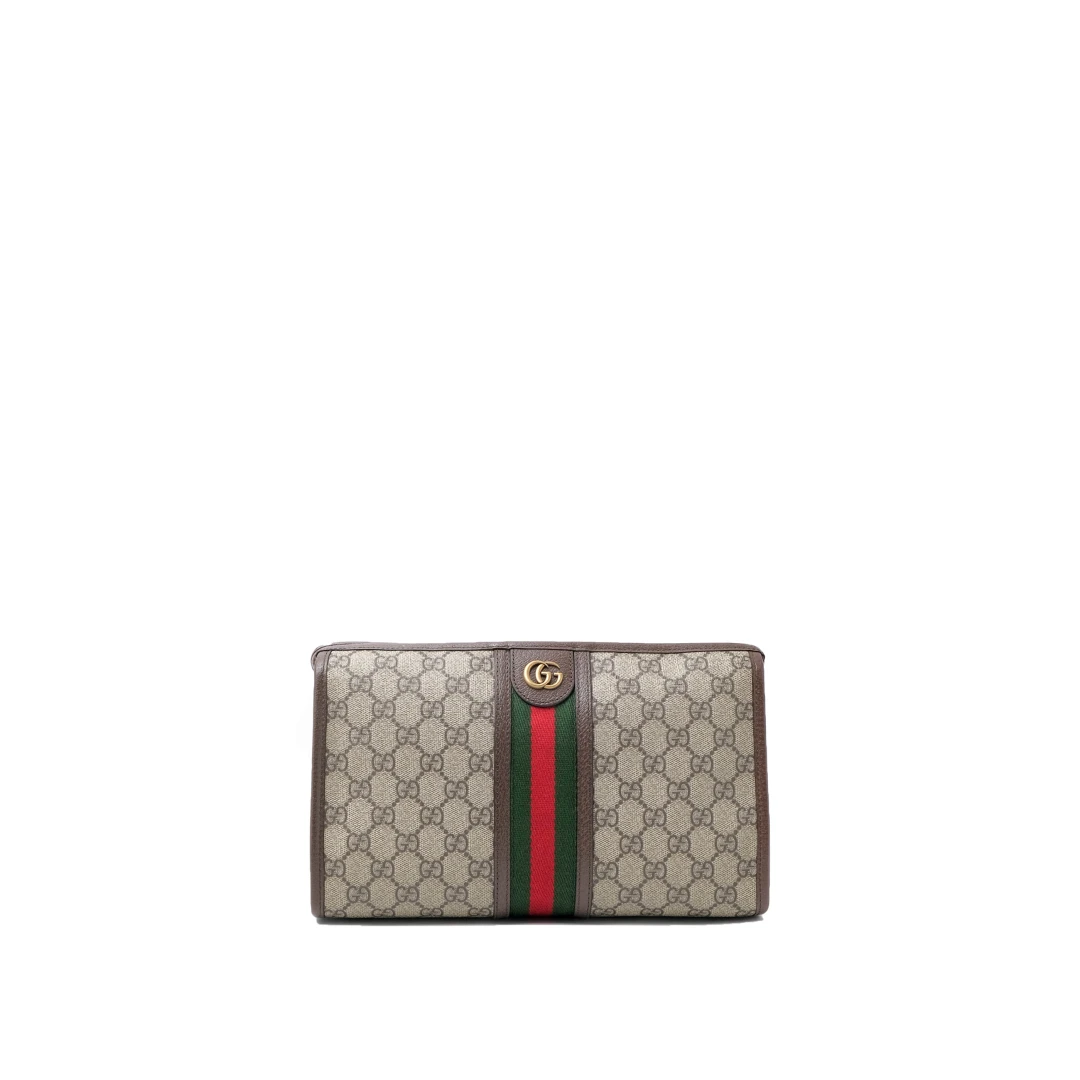 GUCCI GG Supreme Ophidia Toiletry Case