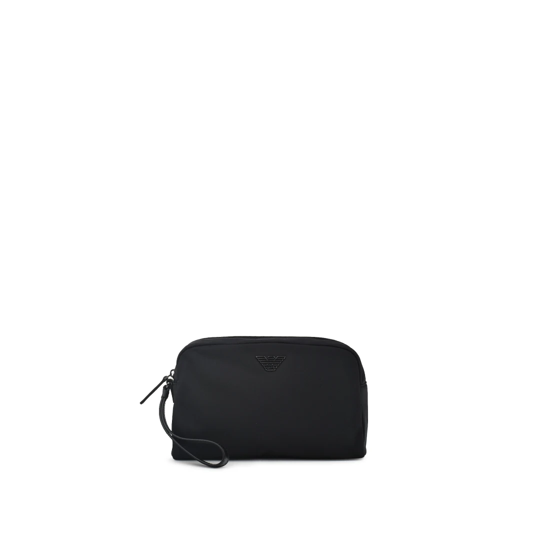 EMPORIO ARMANI Small Eagle Logo Nylon Washbag
