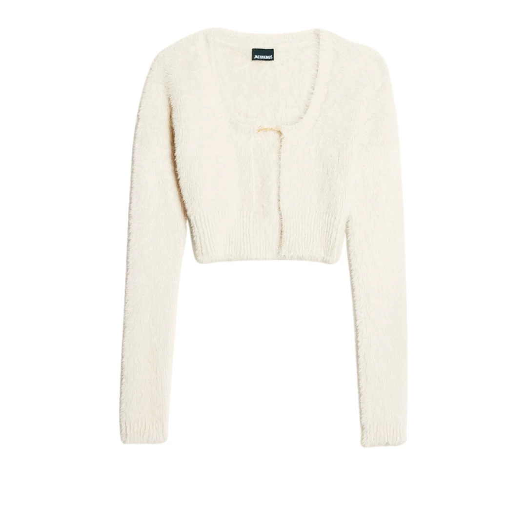 JACQUEMUS La Maille Neve Manches Longues