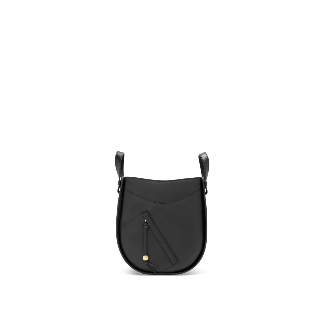 LOEWE Hammock Slice Bag In Shiny Calfskin
