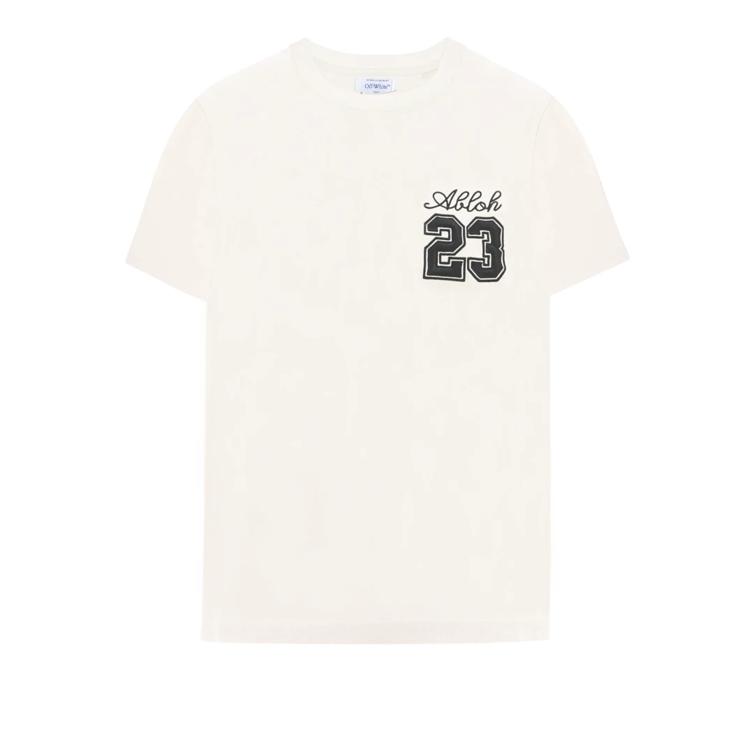 OFF WHITE 23 Logo Tshirt ( Slim Fit )