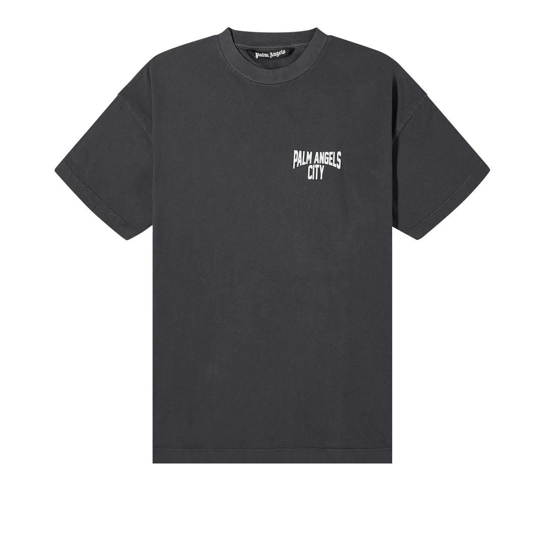 PALM ANGELS PA City Logo Washed Tshirt