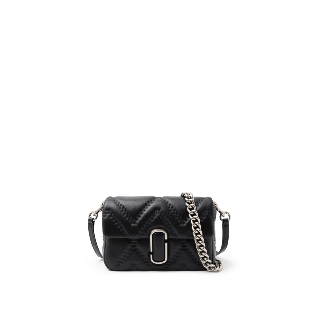 MARC JACOBS The Quilted J Marc Shoulder Bag