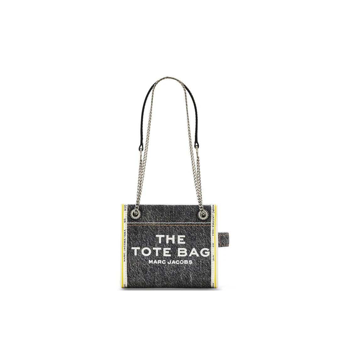 MARC JACOBS The Denim Chain Crossbody Bag