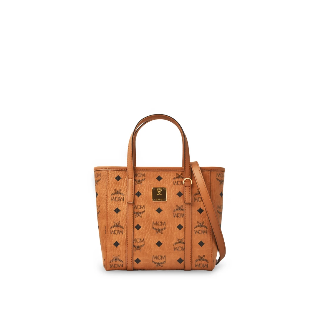 MCM Toni Visetos Mini Tote Bag