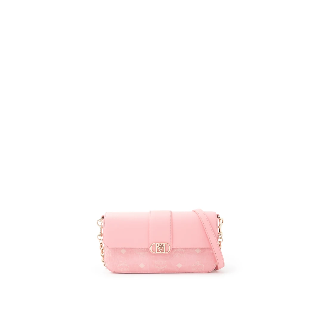 MCM Small Mode Travia Shoulder Bag Visetos