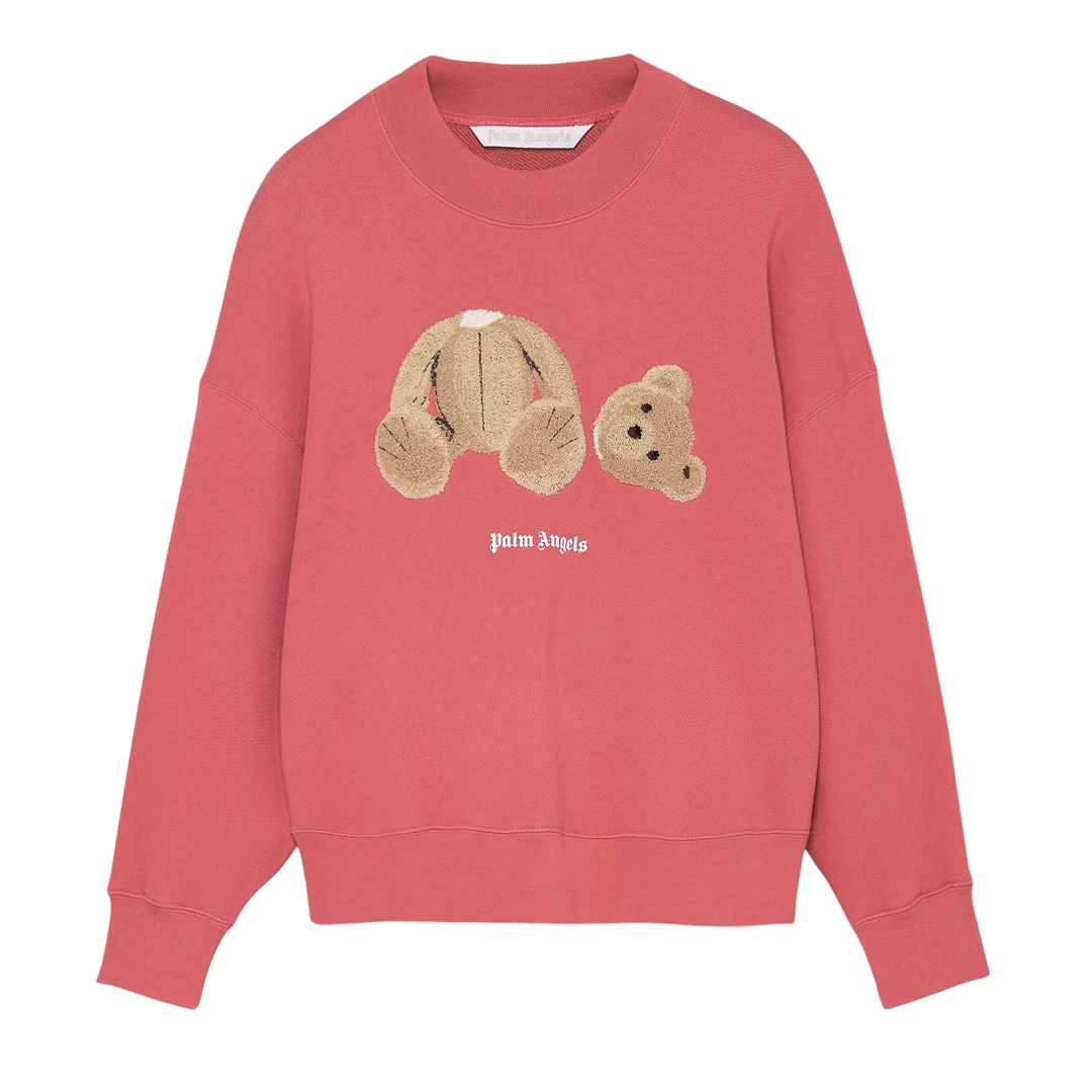 PALM ANGELS Teddy Bear Sweatshirt