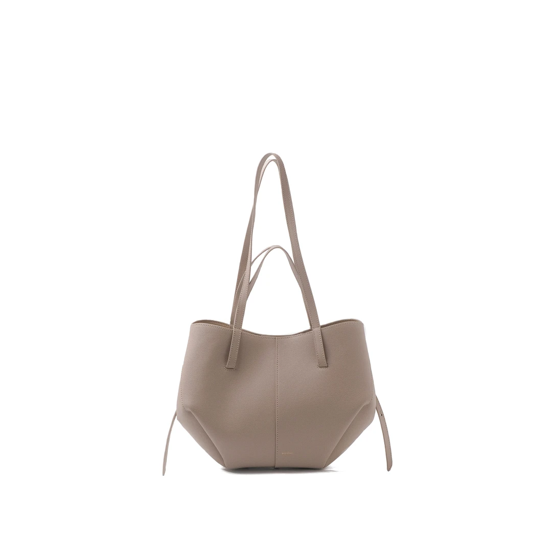 POLENE Cyme Mini Textured Leather