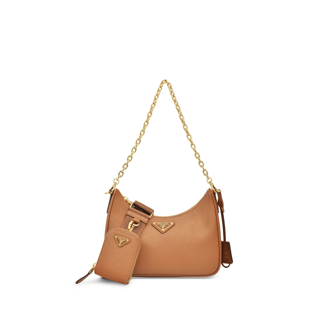 PRADA Re-edition 2005 Multipochette Saffiano Leather