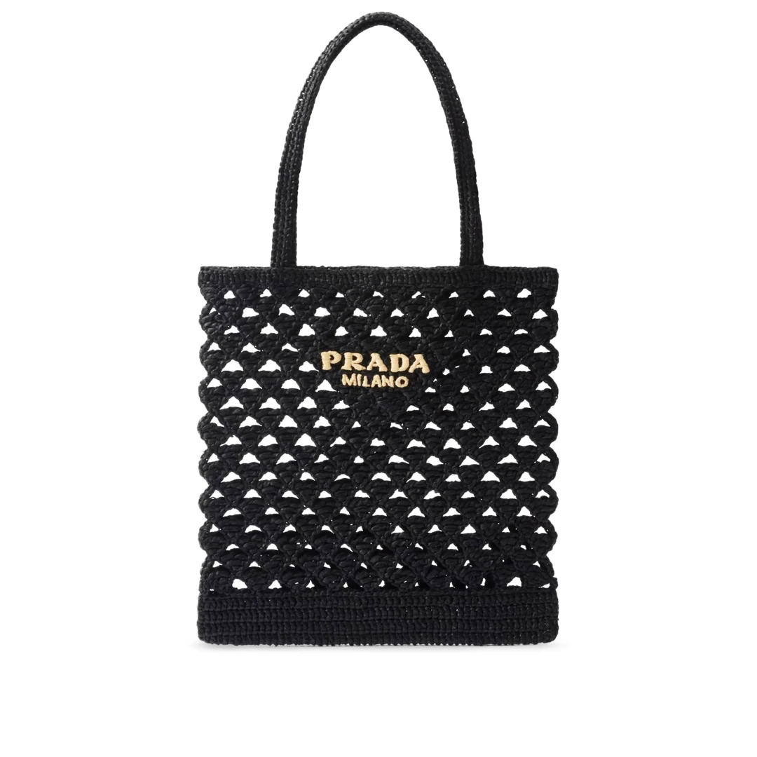 PRADA Crochet Tote Bag