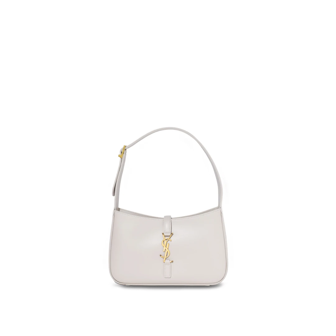 SAINT LAURENT Le 5 A 7 Hobo Bag Smooth Leather