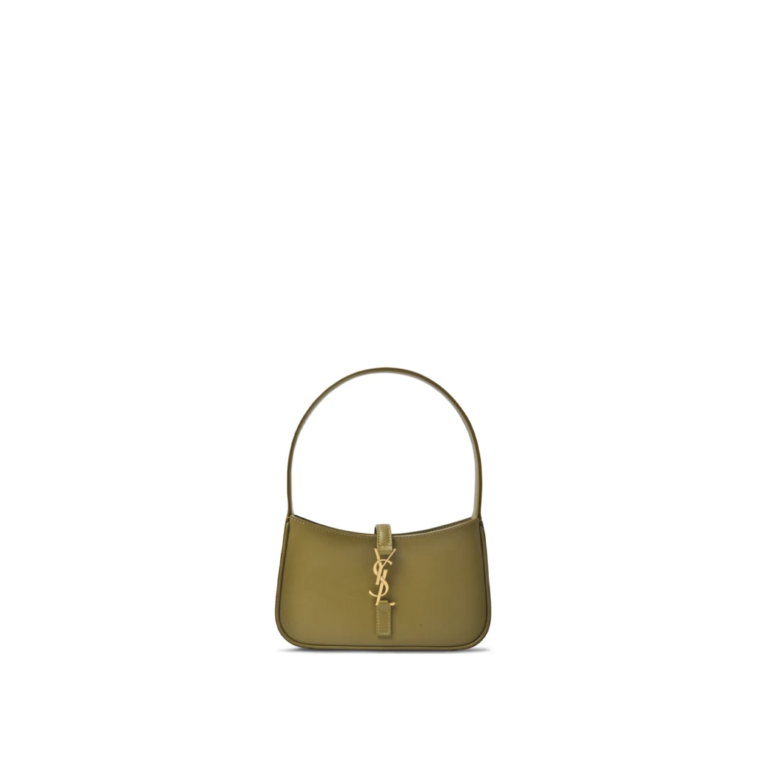 SAINT LAURENT Le 5 A 7 Mini Hobo Bag Smooth Leather