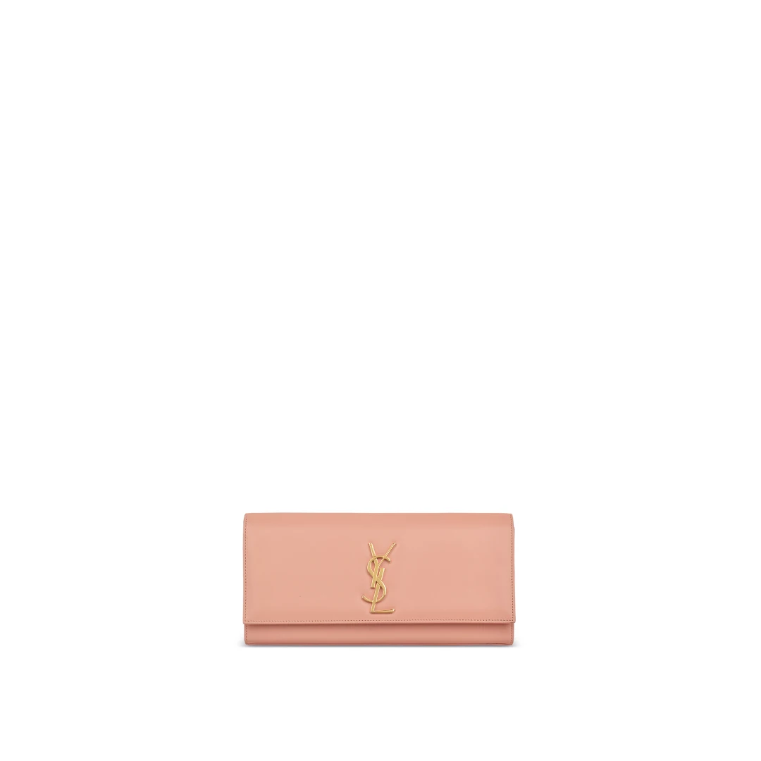 SAINT LAURENT Monogram kate clutch