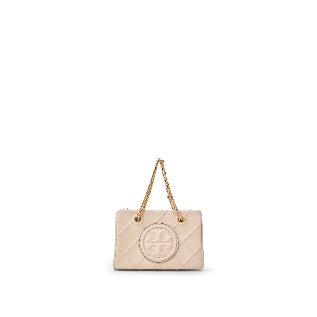 TORY BURCH Fleming Soft Mini Tote Bag Leather