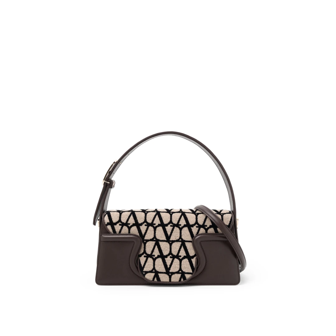 VALENTINO Le Grand Deuxiéme Toile Iconographe Shoulder Bag 