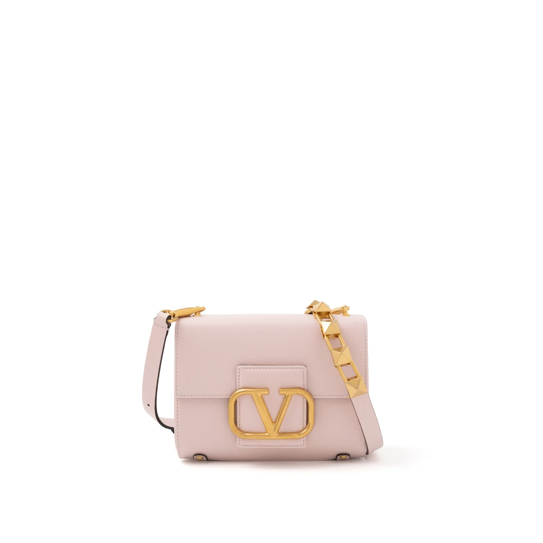 VALENTINO Stud Sign Shoulder Bag