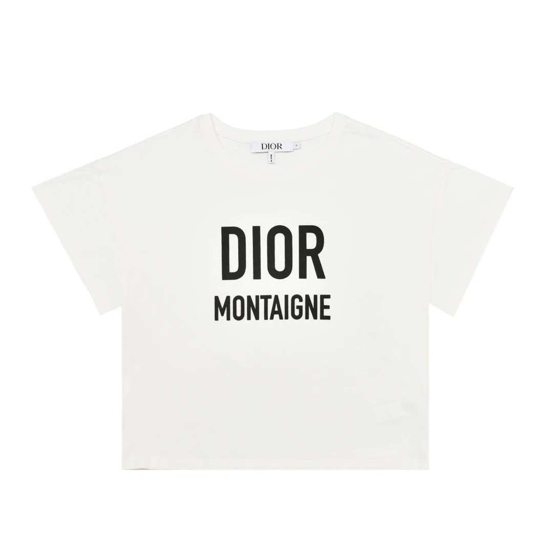 CHRISTIAN DIOR Dior Montaigne Logo Print Tshirt