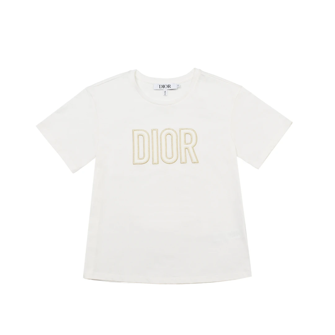 CHRISTIAN DIOR Embroidered Logo Tshirt
