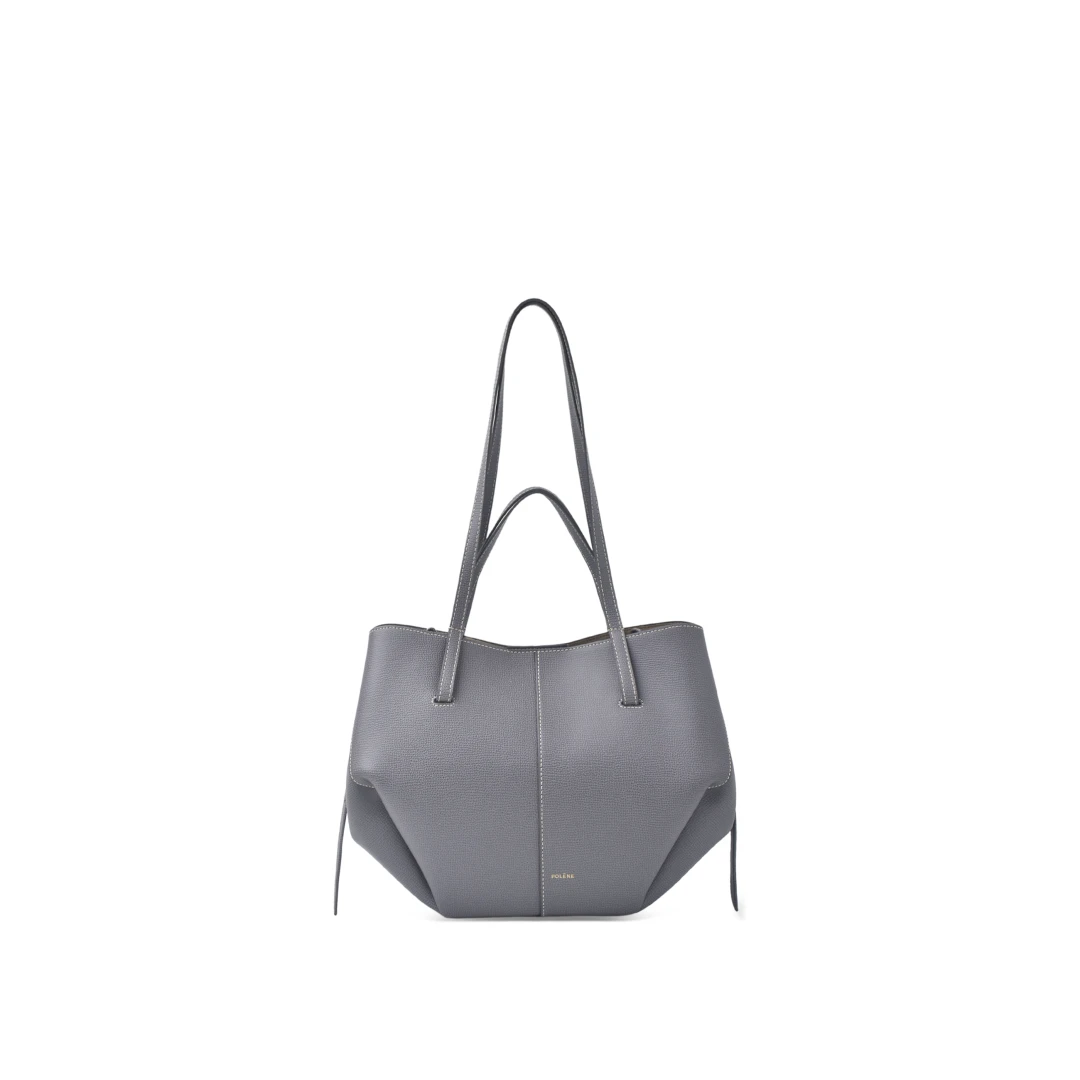 POLENE Cyme Mini Textured Leather