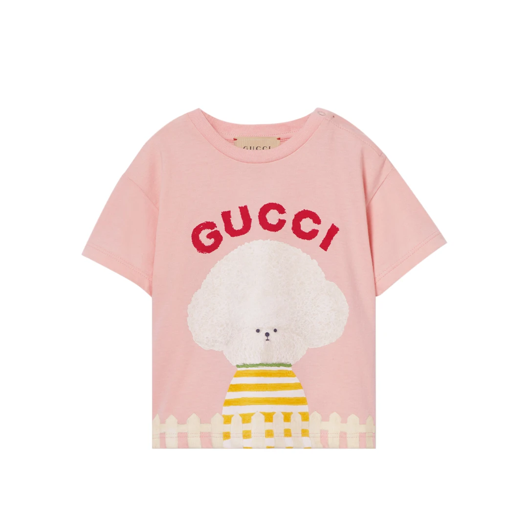 GUCCI Baby Dog Print Tshirt