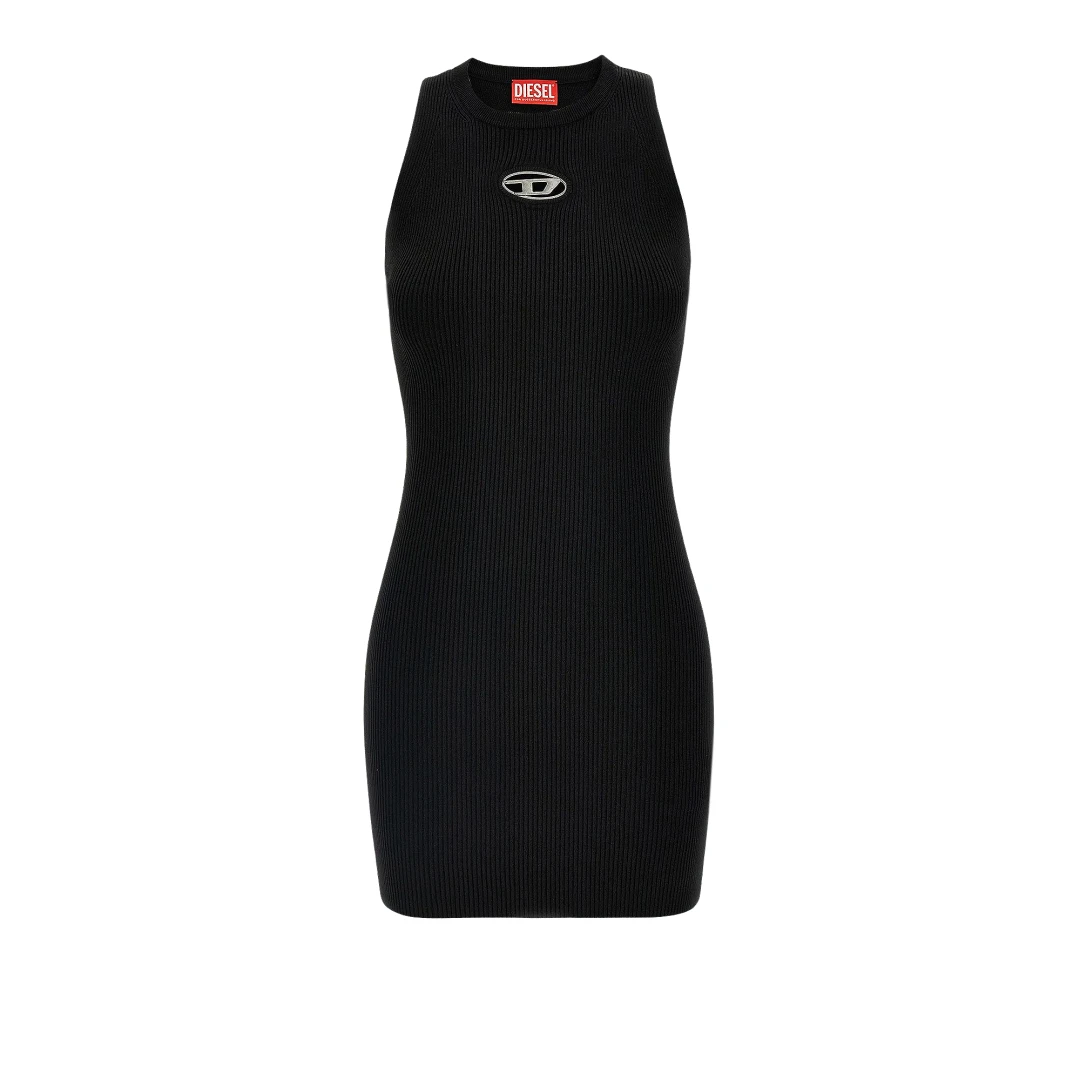 DIESEL M Caddix Ripped Knit Sleeveless Dress