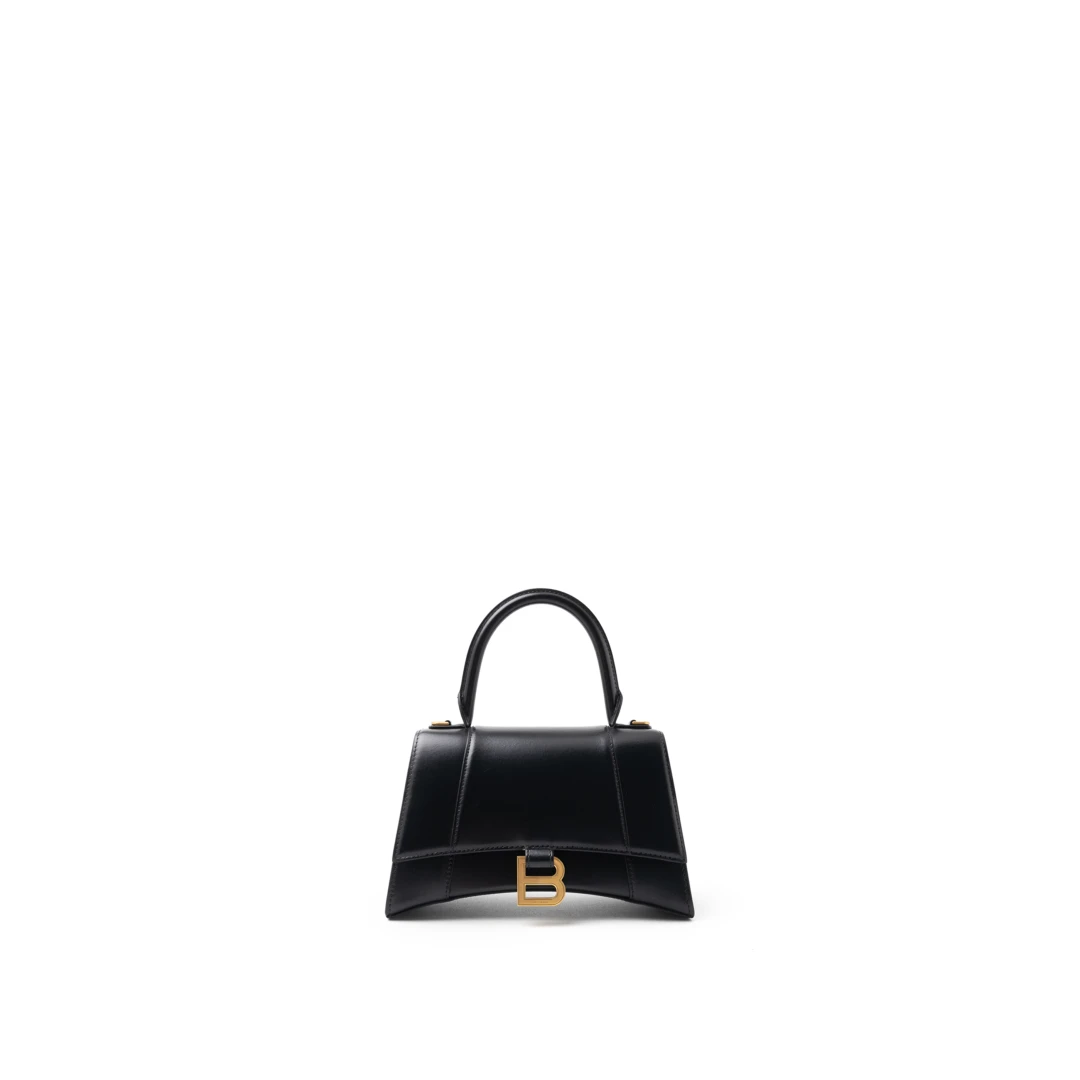 BALENCIAGA Hourglass Small Calf Leather Ghw