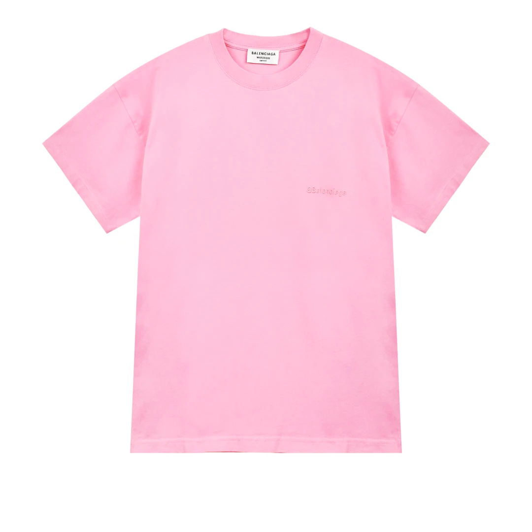 BALENCIAGA Small Logo Embroidered Tshirt