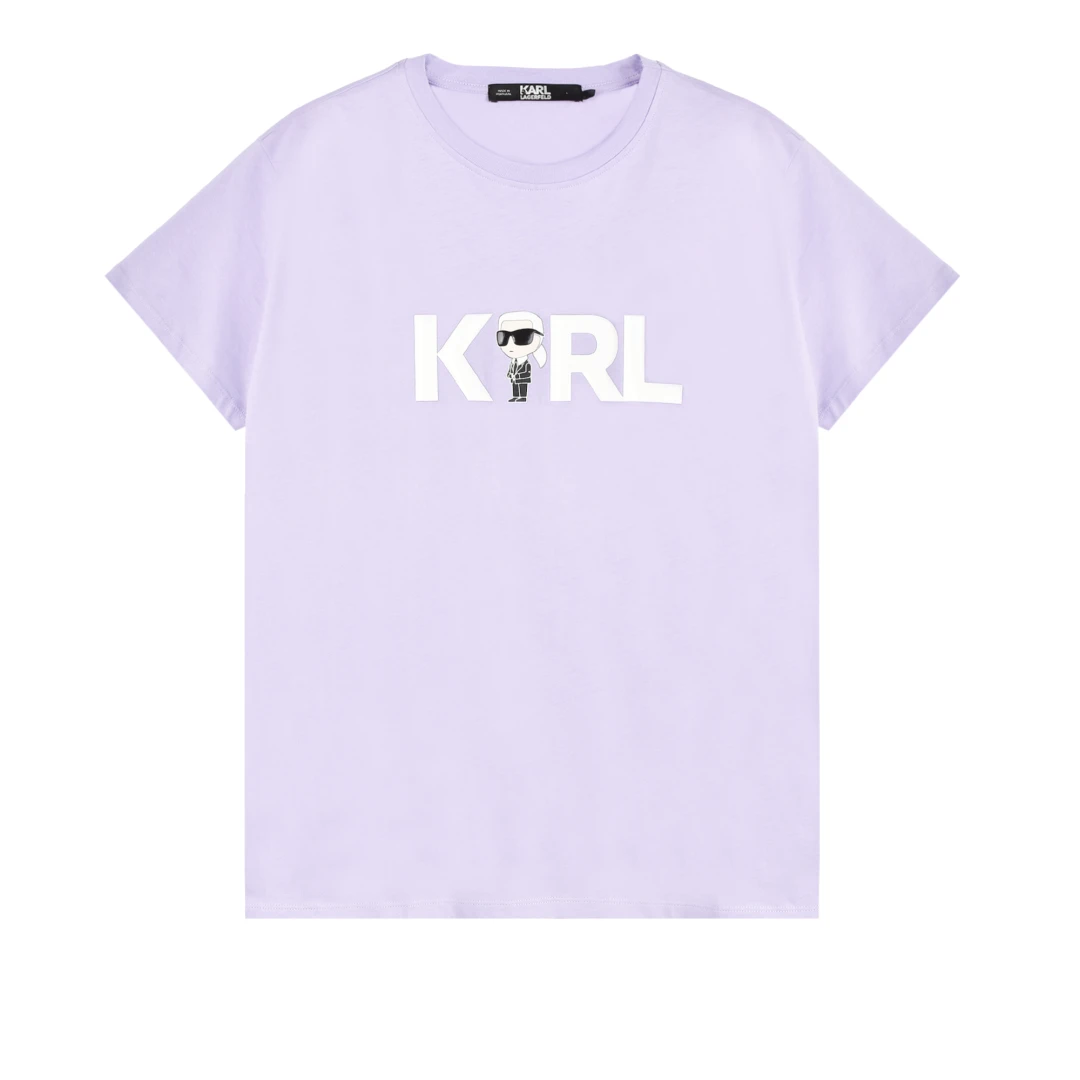 KARL LAGERFELD Ikonik 2.0 Karl Logo Tshirt