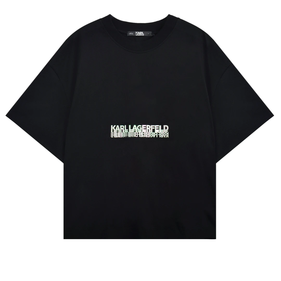 KARL LAGERFELD Seasonal Logo Boxy Tshirt