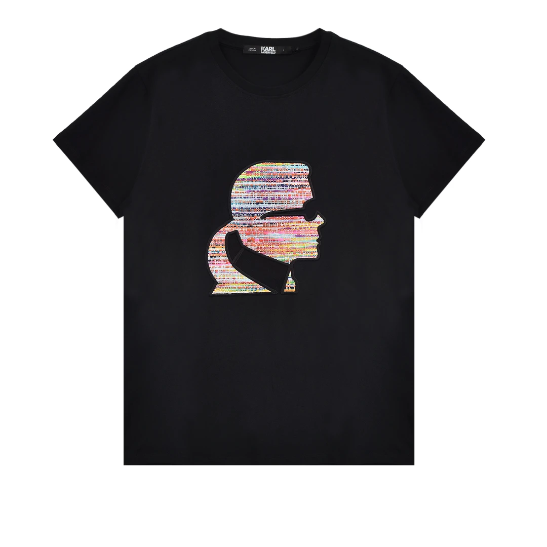 KARL LAGERFELD Boucle Karl Profile Tshirt