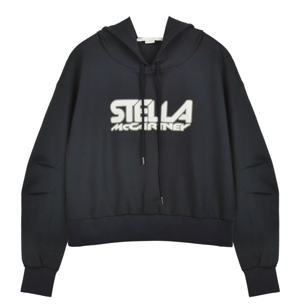 STELLA MCCARTNEY Scuba Logo Print Hoodie