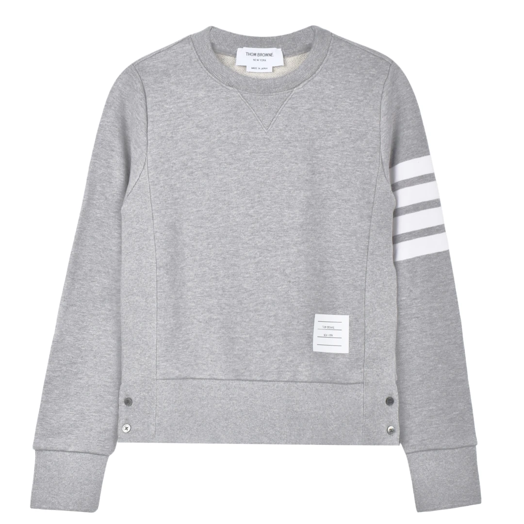 THOM BROWNE Classic Loopback 4-Bar Sweatshirt