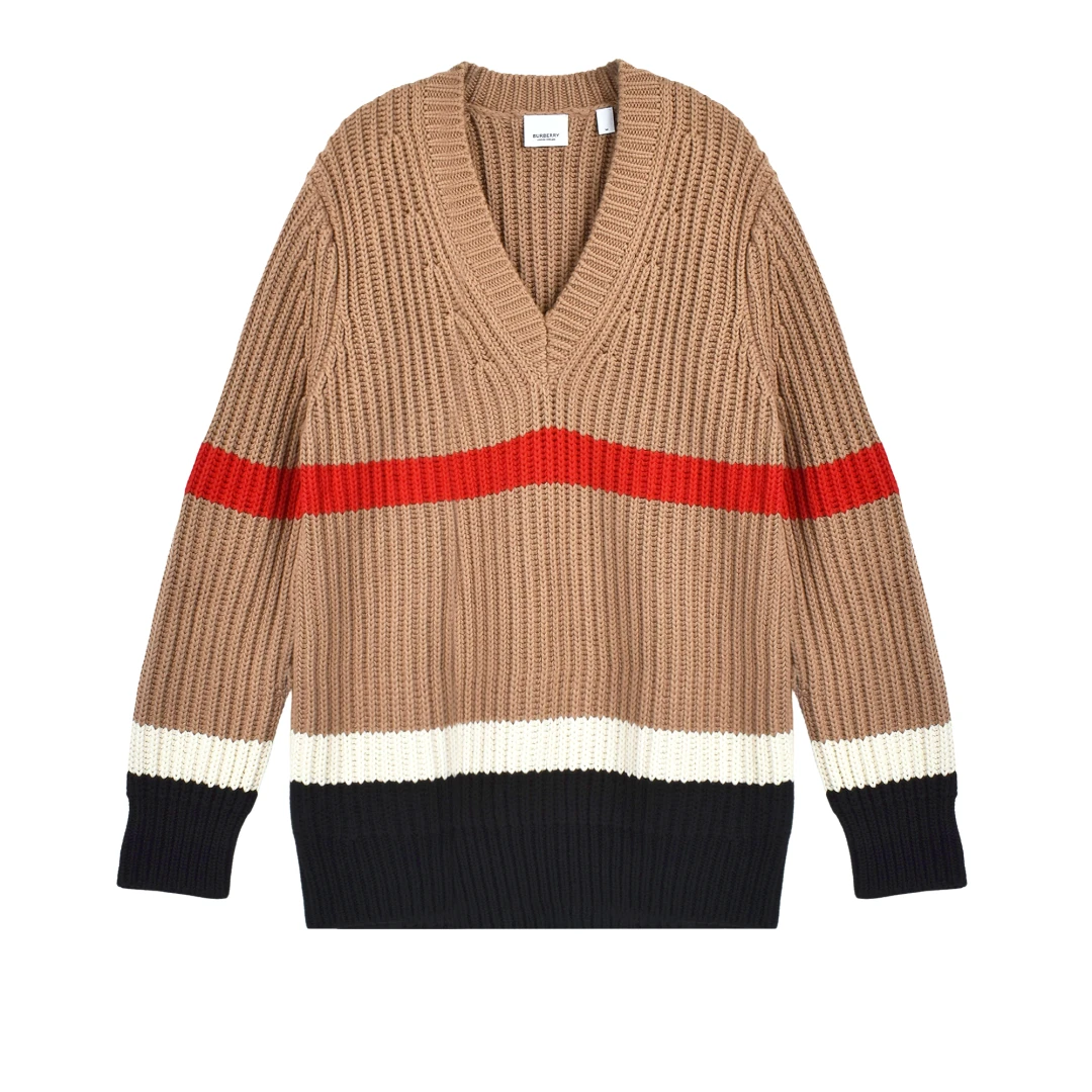 BURBERRY Icon Stripe Sweater Knit