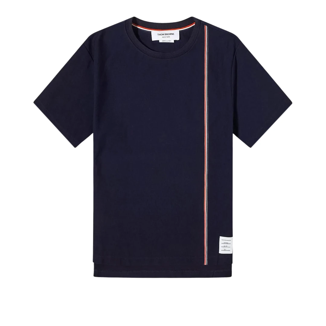 THOM BROWNE RWB Stripe Jersey Tee