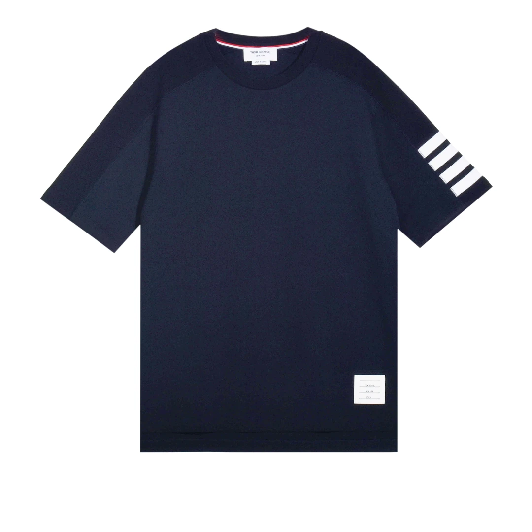THOM BROWNE Classic 4-bar Tshirt