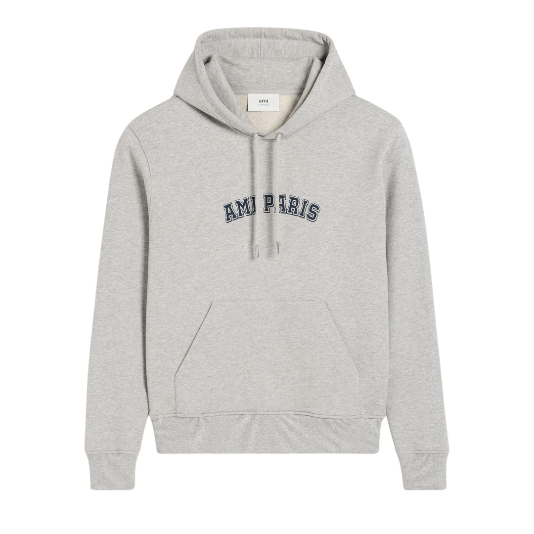 AMI PARIS Ami Paris Logo Print Hoodie