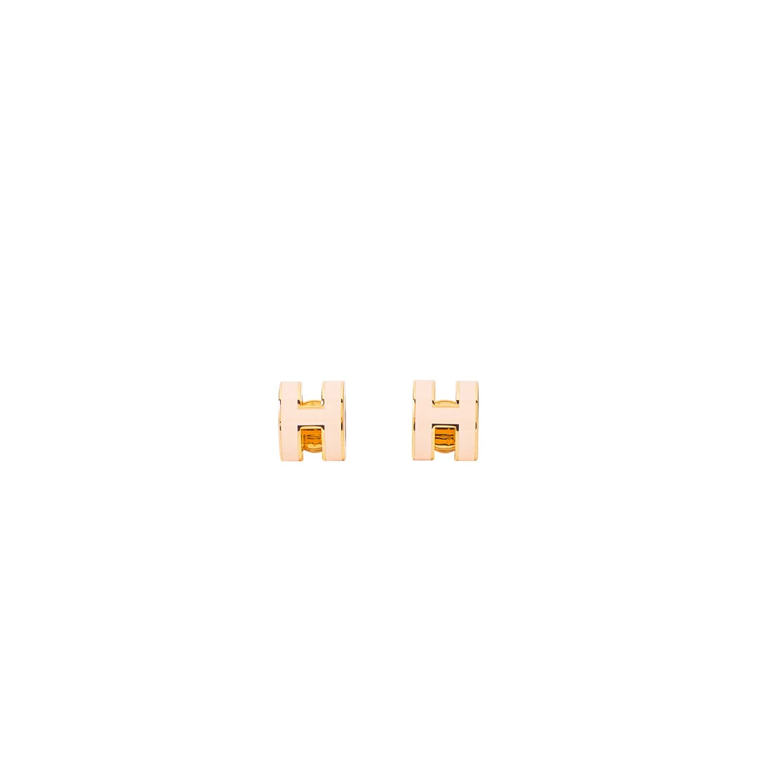HERMES Mini Pop H Earrings