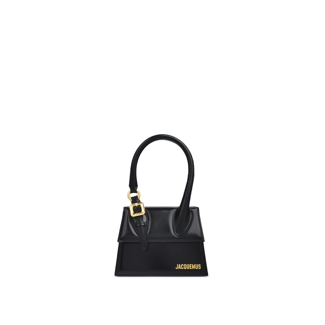JACQUEMUS Le Chiquito Moyen Patent Leather With Buckle